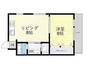 山口マンション 303 ｜ 大阪府大阪市淀川区東三国６丁目（賃貸マンション1LDK・3階・37.31㎡） その2