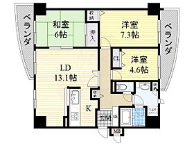 大阪府大阪市淀川区西三国１丁目6番7号（賃貸マンション3LDK・7階・78.75㎡） その2