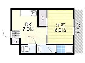 ローズハイツ東本 510 ｜ 大阪府大阪市淀川区東三国６丁目6番4号（賃貸マンション1DK・5階・30.00㎡） その2