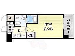 CASSIAJUSO 1Kの間取図画像