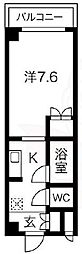 E-Gate 1Kの間取図画像