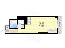 シャンティマサノ ワンルームの間取図画像
