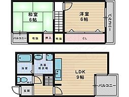 藤阪駅 6.5万円