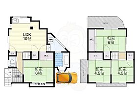 津田元町4丁目貸家  ｜ 大阪府枚方市津田元町４丁目（賃貸一戸建4LDK・1階・110.95㎡） その2