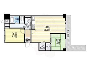 大阪府枚方市高野道２丁目（賃貸マンション2LDK・3階・69.88㎡） その2