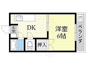 大阪府寝屋川市田井町16番1号（賃貸マンション1DK・1階・23.00㎡） その2