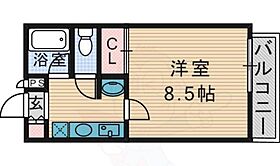 ナビ磐船  ｜ 大阪府交野市私市１丁目1番26号（賃貸マンション1K・3階・25.00㎡） その2