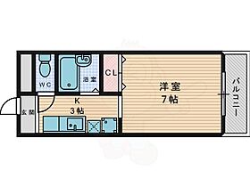 K’Sリバーパーク  ｜ 大阪府枚方市三矢町3番11号（賃貸マンション1K・4階・21.80㎡） その2