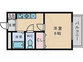 大阪府枚方市長尾元町５丁目25番5号（賃貸マンション1K・5階・20.16㎡） その2