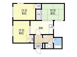 京阪本線 樟葉駅 徒歩10分 2階/-