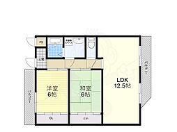 ビレッジ招提 3階