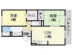 京阪本線 枚方公園駅 徒歩13分 2階/-