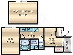 エクリプス 1階/-