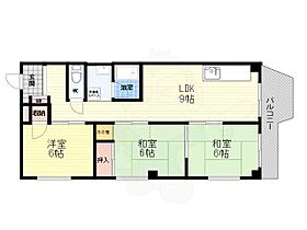 サンワコーポラス  ｜ 兵庫県尼崎市南武庫之荘２丁目（賃貸マンション3LDK・2階・60.00㎡） その2