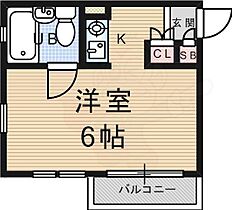 キューブ北武庫之荘1  ｜ 兵庫県尼崎市武庫之荘本町２丁目（賃貸マンション1R・2階・18.45㎡） その2