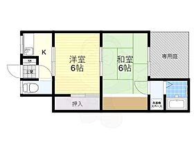 木の実荘  ｜ 兵庫県尼崎市武庫之荘９丁目（賃貸アパート2K・1階・32.00㎡） その2