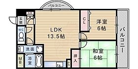 アスカディア武庫之荘  ｜ 兵庫県尼崎市南武庫之荘１丁目2番26号（賃貸マンション2LDK・5階・60.00㎡） その2