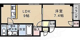 コムディッソテノール  ｜ 兵庫県尼崎市南武庫之荘２丁目24番22号（賃貸マンション1LDK・4階・35.00㎡） その2