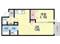 La-Crea七松町二丁目 2階/-