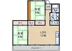 第2ハイツ武庫庄 2階