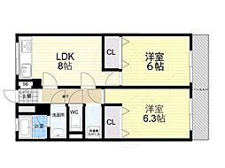 ローレルハイツ 3階/-