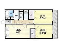 ローレルハイツ 4階/-