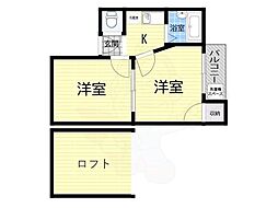 プチシャトー宮之阪 2階