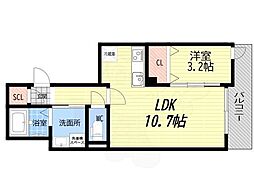 Louis Apartment 武庫川 3階