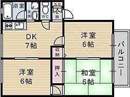 サンガーデン武庫A棟 2階