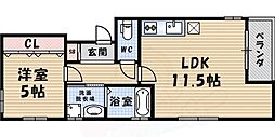 リースマンション立花 1階/-