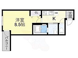JR片町線(学研都市線) 徳庵駅 徒歩6分 3階/-