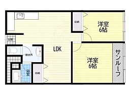 京橋第2コーポ 1階