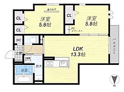 クラシスト高殿 1階/-