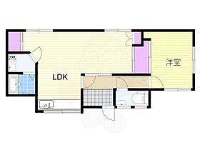 豊中市服部南町4丁目貸家  ｜ 大阪府豊中市服部南町４丁目（賃貸一戸建1LDK・1階・49.61㎡） その2