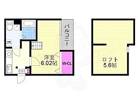 大阪府大阪市西淀川区大和田３丁目1番22号（賃貸アパート1K・2階・20.12㎡） その2