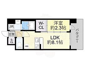 セレニテ十三ミラク  ｜ 大阪府大阪市淀川区十三本町２丁目4番14号（賃貸マンション1LDK・7階・28.10㎡） その2