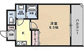 大阪府大阪市西淀川区姫里３丁目13番43号（賃貸マンション1K・8階・27.69㎡） その2