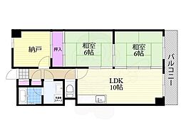 間取図画像 2SLDK