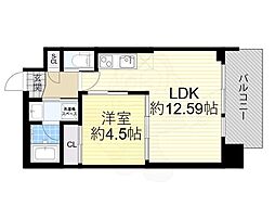 プレジオ塚本ASIAN 7階/-