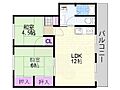 新北野コーポA棟2階7.5万円