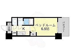 BRANSIESTA加島 1Kの間取図画像