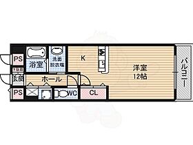 ドムス4  ｜ 大阪府大阪市平野区長吉出戸２丁目3番35号（賃貸マンション1R・4階・29.17㎡） その2