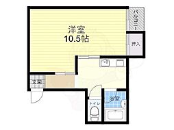 メモリアルタウンC棟 2階