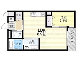 グローハイツ喜連ノース 3階