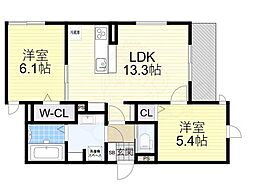 D-ROOM瓜破SOUTH 1階/-