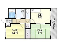 メルベーユシャンブル 3階/-