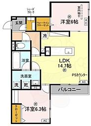 スペチアーレ杭全 3階/-