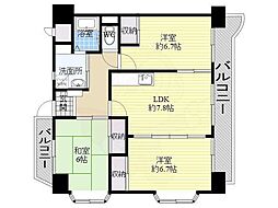 ラ・フォーレ平野 2階