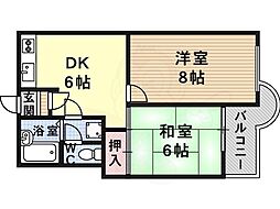 エースハイツひらの 3階