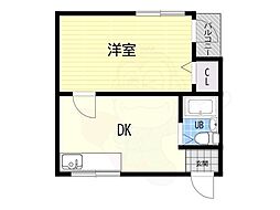 オーナーズマンション公園南 1DKの間取図画像